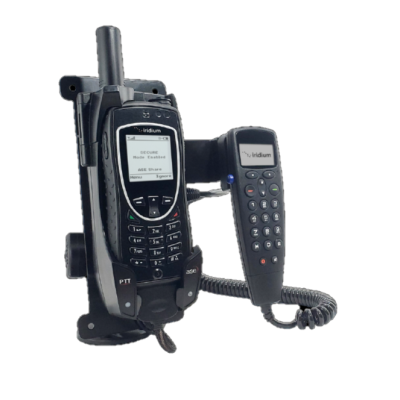 ASE Bearcat Iridium® 9575A DOD Docking Station with Privacy Handset